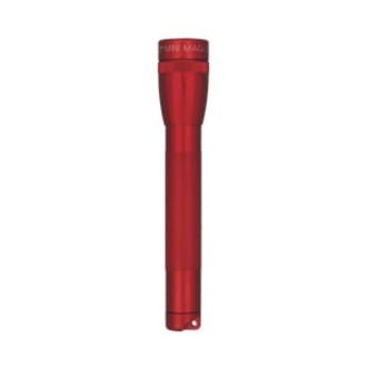 Maglite M2A036 Red Mini Incandescent 2-Cell AA Flashlight 