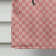 thumbnail image 4 of Carolines Treasures BB7931CHF Devon Large Black Pig Pink Check Canvas House Flag, 4 of 4