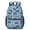 Monster Cartoon Truck Blue Pattern, variant on Monster Cartoon Truck Blue Pattern 17" Waterproof Oxford School Backpacks for Teens, S-Shape Padded Straps, for School, Travel, Hiking, Camping