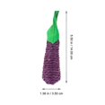 thumbnail image 1 of Small Pet Chew Toys 6Pcs Assorted Color Eggplant Shape Indoor Pet Activity Teeth Grinding For Guinea Pigs, 1 of 4