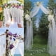 thumbnail image 3 of Decoración de barandilla de fondo de Organza, hilo de boda, tul, tela de cristal transparente, fiesta de cumpleaños, ceremonia de arco de boda, 48cm x 5m, 3 of 4