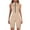 Khaki, variant on Valentine's Day SEMPAI Women's High Neck Zipper Jumpsuit Color Jumpsuit Shorts Tight Jumpsuit Clearance