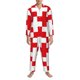 thumbnail image 3 of Fotbe Red Cross 1 Pijama de Hombre con Estampado de Manga Larga, Conjunto de 2 Piezas, Ropa de Dormir Suave y Cómoda con Bolsillos-Medium, 3 of 7