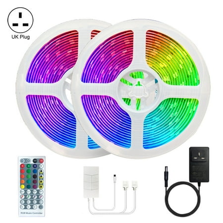 

Mpeace 20M 5050RGB DIY Colour Option Light Strip Tape LED Backlights Kit Home Decor
