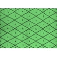 thumbnail image 1 of Ahgly Company Indoor Rectangle Solid Emerald Green Modern Area Rugs, 8' x 10', 1 of 4
