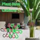 thumbnail image 2 of Reutilizable Planta Tallo Plegable Herramientas de Jardinería Stakeless Vine Soporte Planta Tallo Soporte Negro, 2 of 5