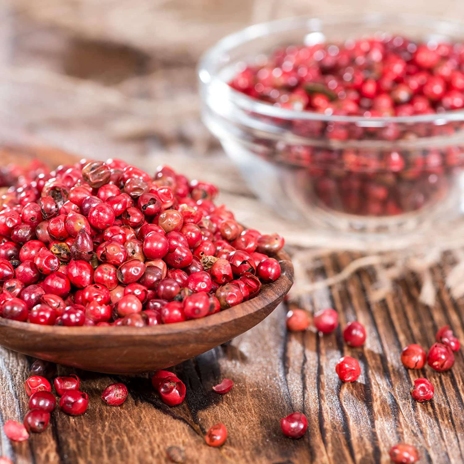 Whole Pink Peppercorns by It's Delish  5 lbs Bulk Bag, Whole Pink and Red Pepper - Premium Dried Peppercorns for Grinder Refill  All Natural, Kosher & Fresh