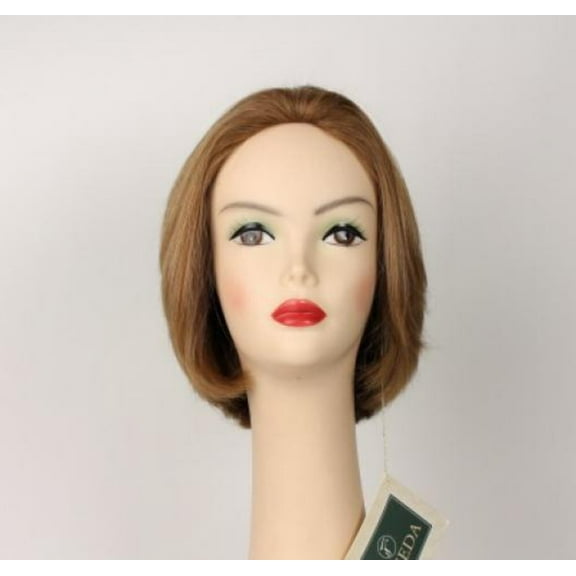 European Human Hair Freeda Wig Medium Blonde Dorothy With Red Tones Size Medium