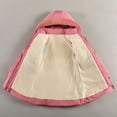 thumbnail image 4 of Hpgjzj Girl Winter Dress Coats Hooded Fleece Jacket Warm Outwear Waterproof Heavy Parka, 4 of 7