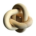 thumbnail image 1 of yuksok Boho Chain Knot Sculpture Crafts Party Room Beige, 1 of 7