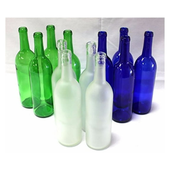 ZRuEzyX Multi-Colored Bottles for Bottle Tree-Nature Variety