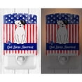 thumbnail image 2 of Caroline's Treasures BB3109CNL PatrioticWhite Boxer Cooper Ceramic Night Light, 6x4x3", multicolor, 2 of 2