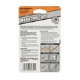 thumbnail image 4 of Gorilla Tough & Clear Double-Sided Mounting Tape, 60" Roll-1 Pack/ Model 6065201, New, 4 of 10