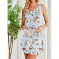 thumbnail image 2 of Avidlove 2 Pack Women Sleeveless Nightgowns Tank Sleeshirt Soft Nightshirt for Sleeping Sleepwear Chemise V Neck Sleep Dress, 2 of 7