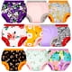thumbnail image 1 of BIG ELEPHANT Pantalones de Entrenamiento para Niñas Pequeñas, Ropa Interior de Entrenamiento para Niñas Pequeñas, Paquete de 10, 9-10 Años, 1 of 9