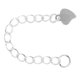 thumbnail image 5 of Necklace Extender Accessory DIY Jewelry Making Heart-Shaped 5.00X0.50X0.05Cm Extend Necklace 1Set, 5 of 5