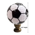 thumbnail image 2 of Home Concept Inc Soccer Ball Lamp Finial, 2 of 5