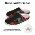 thumbnail image 6 of KLL Go Surfer Pattern Adult Unisex Cozy Slippers,Fuzzy Slip-on Slippers TPR Sole Slippers Comfort Plush Home Footwear for Indoor & Outdoor-46/47, 6 of 7