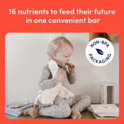 Cerebelly Organic Smart Bar, for Toddlers, Strawberry Beet, 5 Count