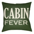 thumbnail image 6 of Surya LGCB-FVR-1818 Lodge Cabin 18" Wide Square "Cabin Fever" Polyester Outdoor Accent, 6 of 7
