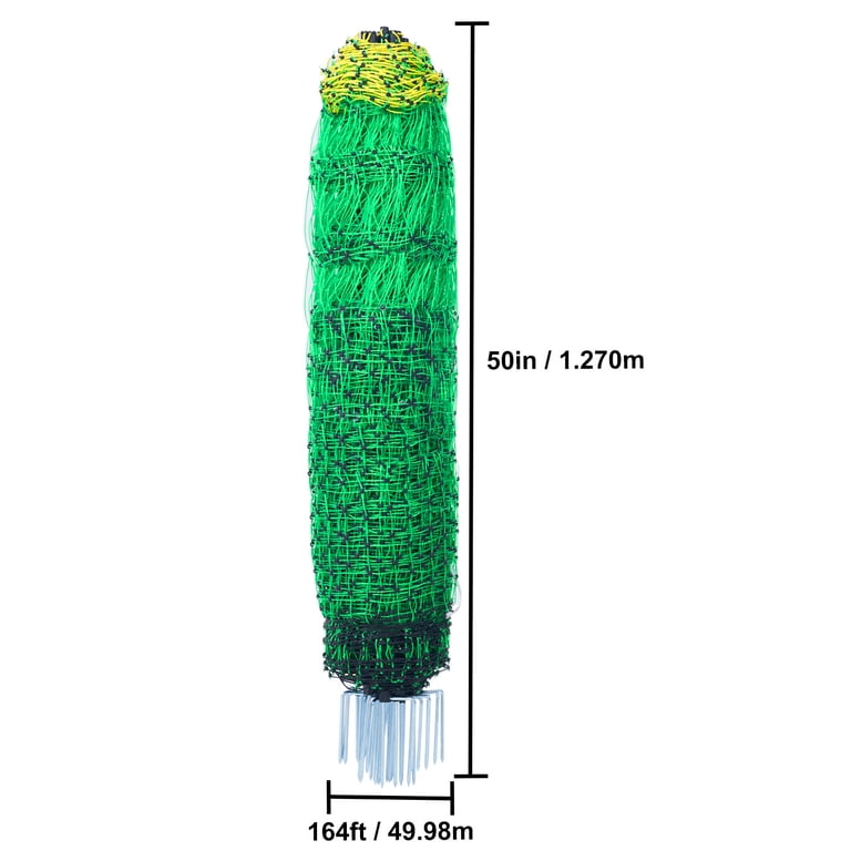 KFFKFF Electric Fence Netting, 50" x 164', Livestock Containment photo 8