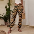 thumbnail image 6 of Women's Wide Leg Lounge Pants Yoga Pajamas Halloweens Comfy Stretch Drawstring Pajamas Sleepwear Pjs Women, 6 of 6