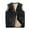 Grey, variant on KIHOUT Winter Warm Coats Men's And Winter Warm Vest Jacket Thick Lamb Wool Plus Size,Size L-6XL