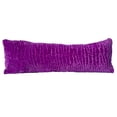 thumbnail image 1 of Pillowtex Housse de Coussin en Peluche – Housse de Coussin Duveteuse Violette 20x54, 1 of 4