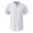 White, variant on Men Short Sleeve Button Down Shirts Summer Men Shirts Mens Button Up Short Sleeve Summer Mens Beach Shirts Short Sleeve Sale Items Clearance Today