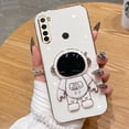 thumbnail image 2 of MODU Casing Funda De Teléfono Galvanizada De Lujo Para Xiaomi Redmi Note 8 2021 Macaron Color Con Soporte De Astronauta De Gama Alta, 2 of 3