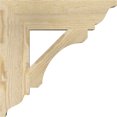 thumbnail image 3 of Ekena Millwork 4"W x 16"D x 16"H Legacy Traditional Rough Sawn Bracket, Douglas Fir, 3 of 4