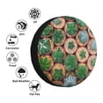 thumbnail image 4 of Vsdgher Cactus 4 for Spare Tire Cover, Tire Wheel Protector Wheel Cover Fit for Truck,Trailer,RV,SUV,Camper and Most Vehicle-16 inch, 4 of 6