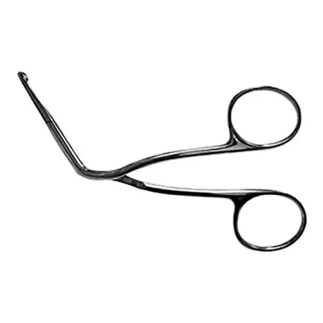 Pinza Magill Chica Induccion Acero Inoxidable Hergom Silvery