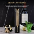 thumbnail image 4 of TSV Electric Wine Bottle Opener with Charging Base & Built-in Foil Cutter, Rechargeable Intelligent Touch-Activated Automatic Corkscrew, Luxury Gifts for Father's Day, 4 of 8