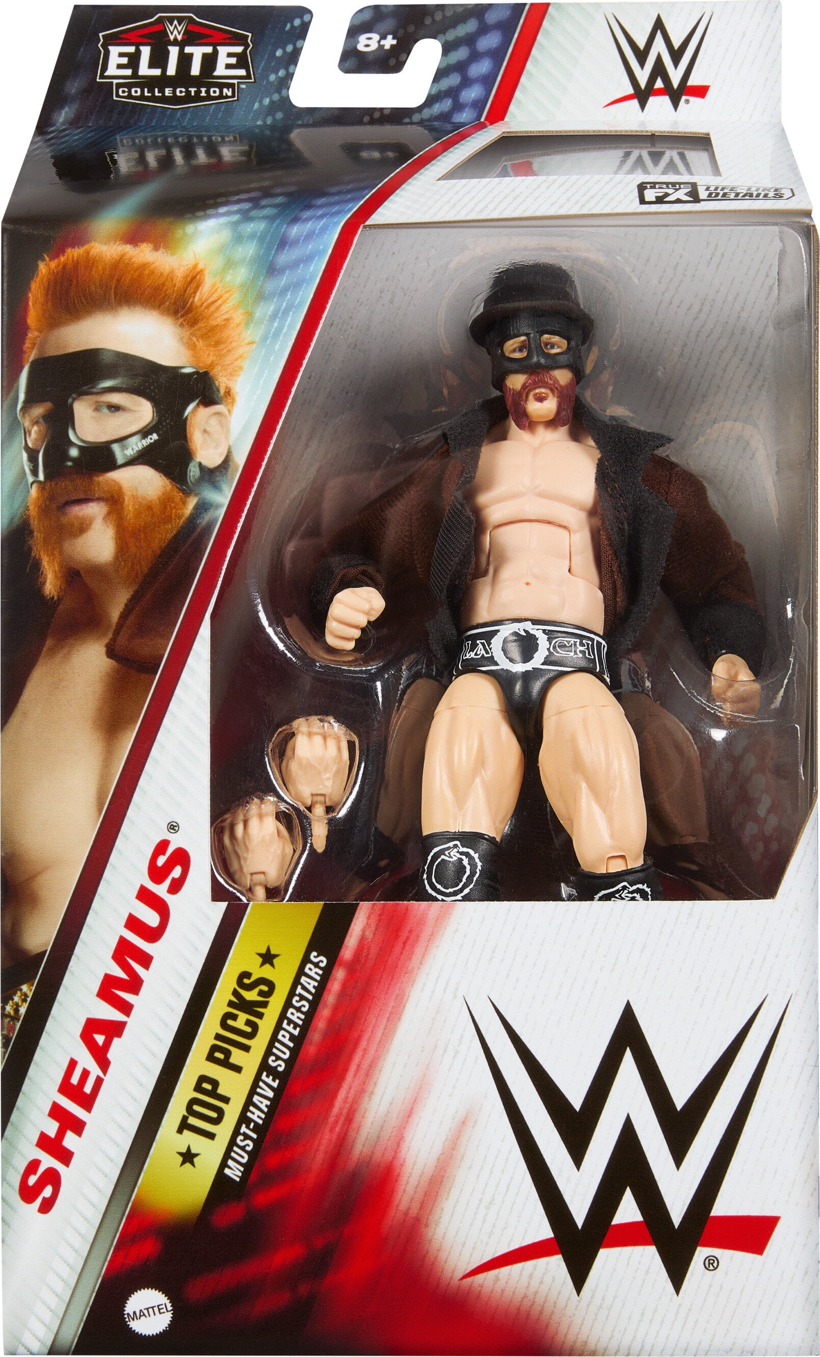 WWE Elite Top Picks Sheamus Action Figure & Accessories Set, 6-inch Collectible