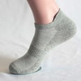 thumbnail image 4 of Mikilon 6 Pack No Show Socks for Men Patchwork Color Socks Comfortable and Breathable Non Slip Short Invisible Socks, 4 of 9