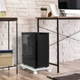 thumbnail image 6 of Mobile Computer Tower Stand with 4 Caster Wheels Fits Most PC Lockable CPU Stand, 6 of 7