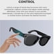 thumbnail image 5 of AI Smart Glasses con Chat Gpt,Cámara 800w,Grabación de Vídeo, Gafas de Sol Smart para Traducción en Tiempo Real, Control de Música, WiFi/Bluetooth 5.3 para Hombre, Mujer, 5 of 7
