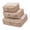 Khaki, variant on lanema Set Of 3 Space Saving Garment Carriers Multi Functional Clothing Storage Pouches