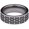 thumbnail image 4 of Butterfly Celtic Knot Tungsten Carbide Ring, 4 of 9