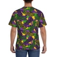 thumbnail image 2 of Naloa Mardi Gras7 Men's T-Shirt Sport T-shirt Men's Basic Tee Casual Men's Shirt, Round Neck, Short Sleeves - Small, 2 of 5