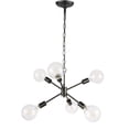 thumbnail image 3 of Nolan 6 light Black pendant, 3 of 5