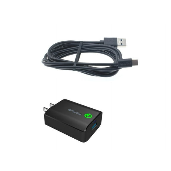 For Motorola Moto G 5G (2023) - Home Charger, 18W Fast 6ft USB Cable Type-C Turbo Charge Travel Wall Power for Motorola Moto G 5G (2023) Phone