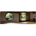 thumbnail image 1 of Cuadro Decorativo - Ventanas en Templo Japonés Jr  Impresión en canvas, estrechado., 1 of 2