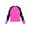 Hot Pink, variant on Xnihocha Girls Rash Guard Shirt Long Sleeve UPF 50 Water Beach Sport Swim Shirt Pool Bathing Tops Hot Pink 6