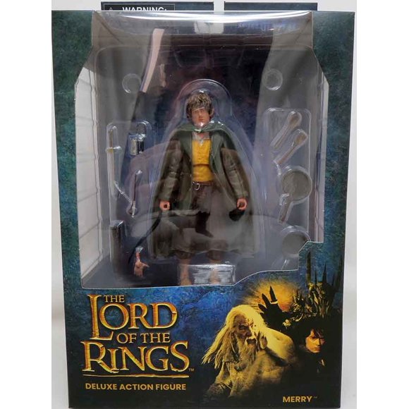 Le Seigneur des Anneaux Figurine Articulée de 4 Pouces Deluxe Series 7 - Merry