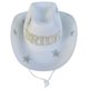 thumbnail image 2 of Sombrero de fieltro para novia con de imitación, sombrero de , para de cosplay, occidental, de llevar,, 2 of 6