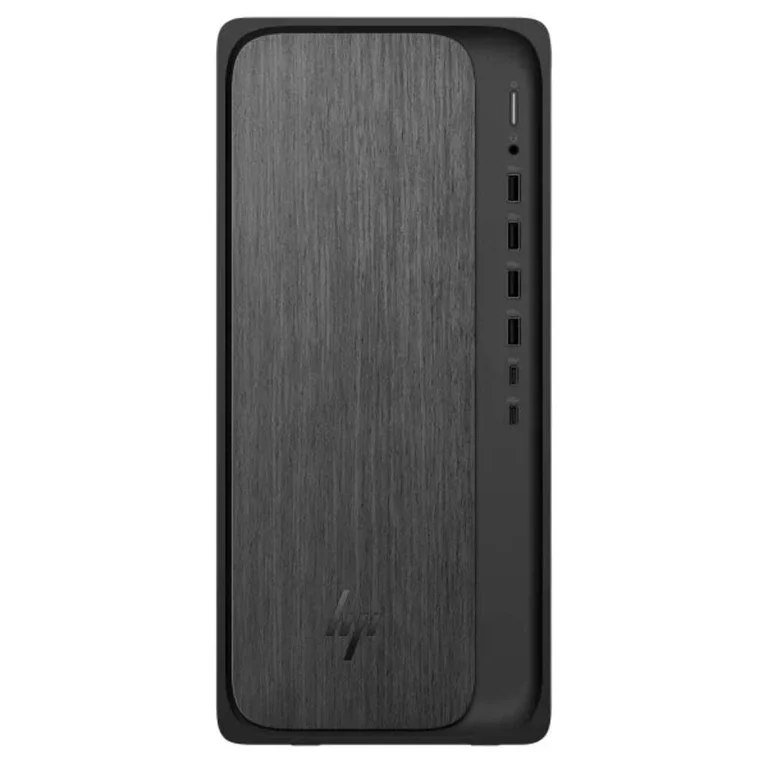HP OmniDesk Tower Desktop Computer with AMD Ryzen 7 8700G, 32GB