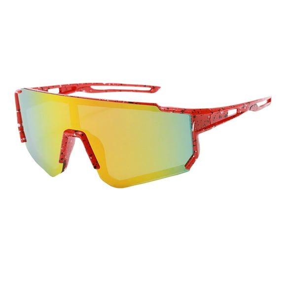 Rohuuque Kids Colorful Sunglasses Cute Baby Sunglasses Colorful Toddler Eyewear Glasses for Kids Free Size Red