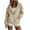 Khaki, variant on Juesizh Womens Rain Jacket Zip up Waterproof Coat Comfy Casual Zip up Jackets with Pockets, S-2XL